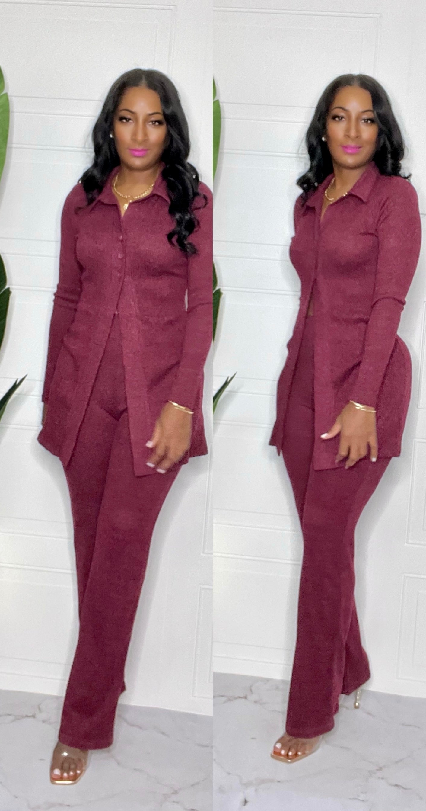 Hazel Burgundy