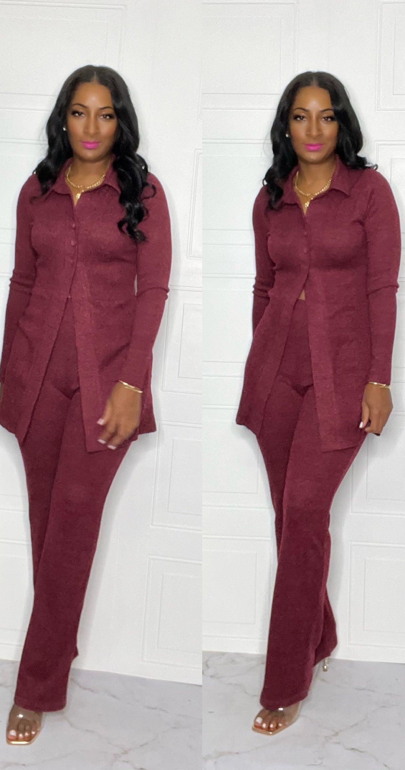 Hazel Burgundy
