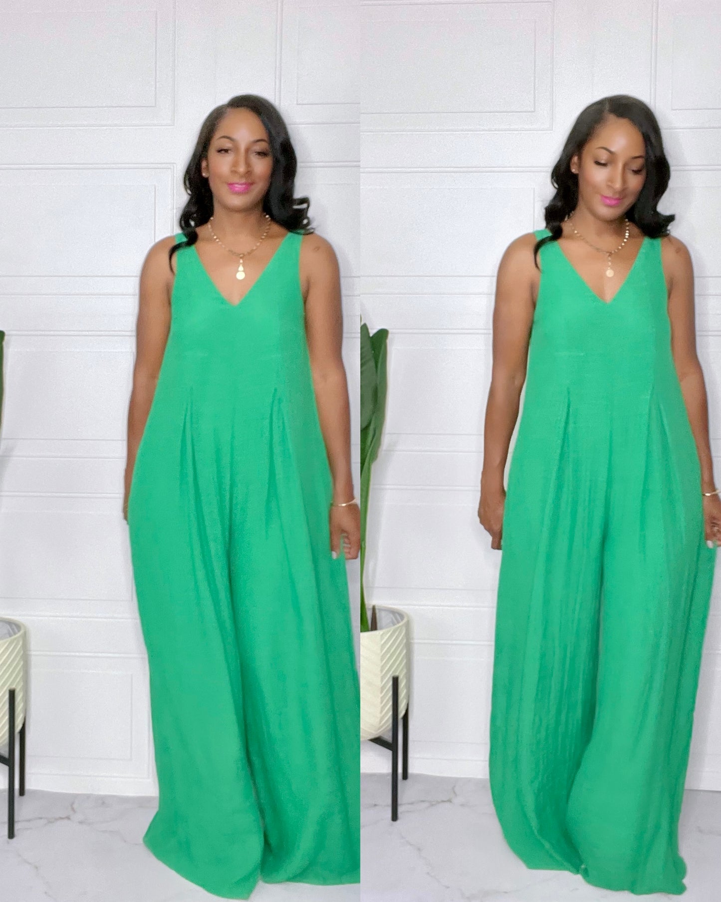 Nikki Green Jumpsuit