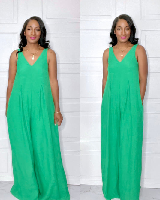 Nikki Green Jumpsuit